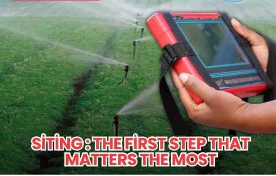 Siting β The First Step That Matters the Most